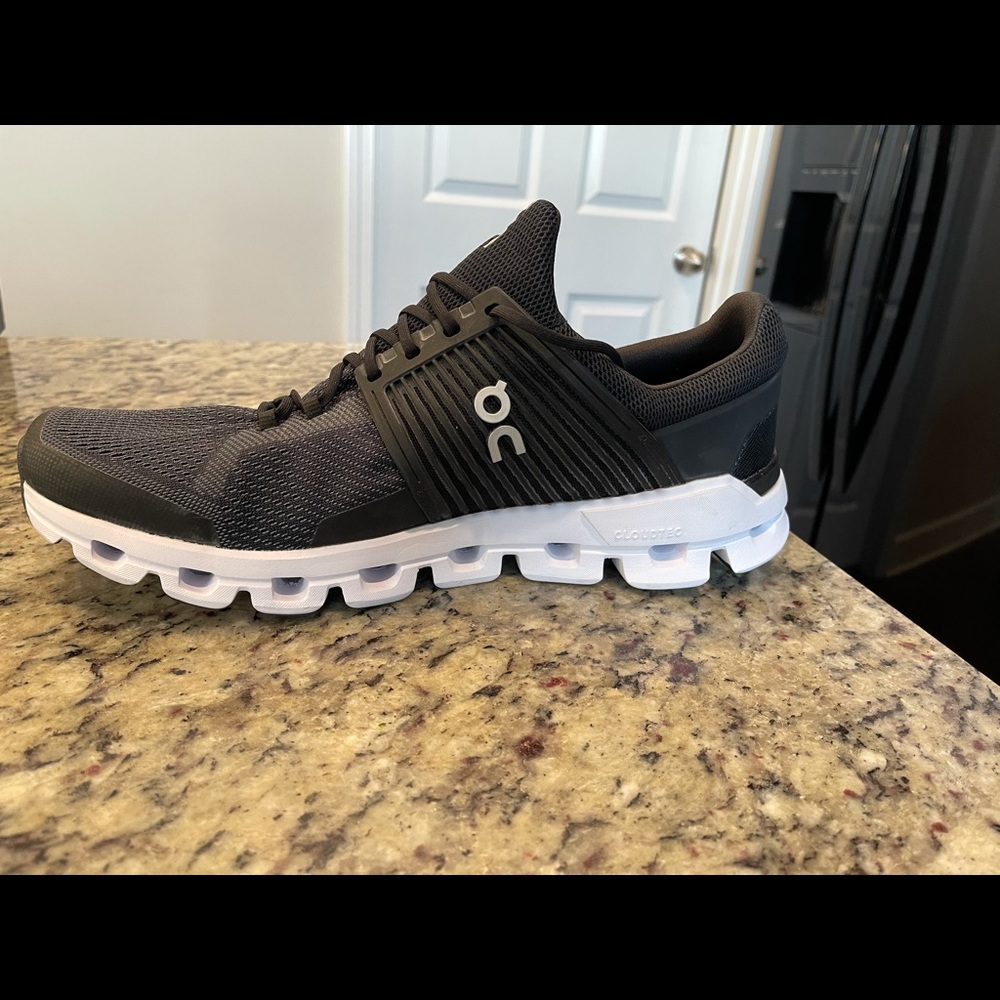 On cloud shoes